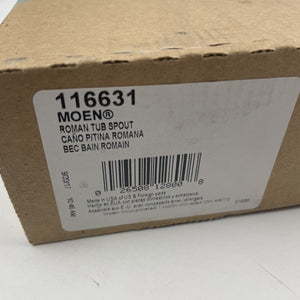 Moen 116631 Roman Tub Sprout Kit Chrome