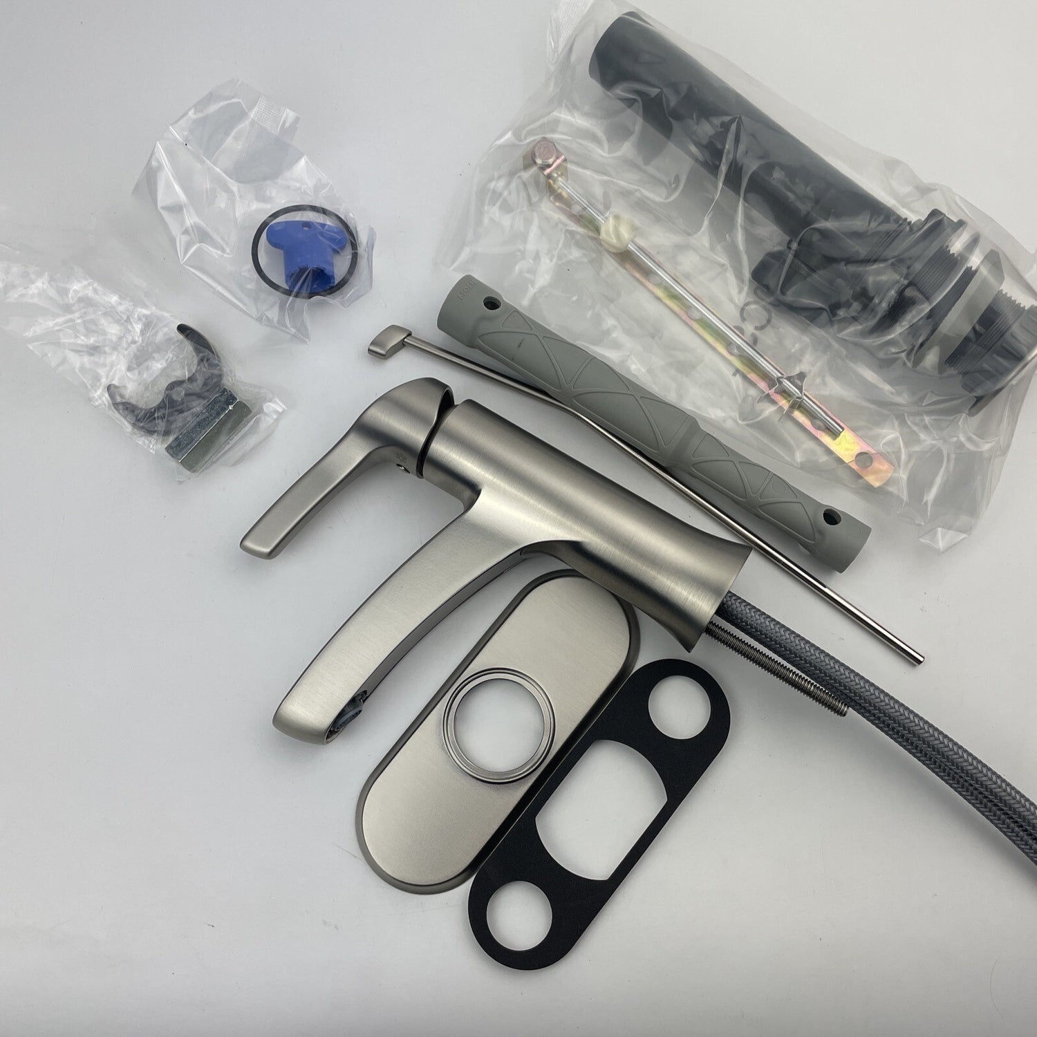 Moen WSL84733SRN Danika One-Handle High Arc Bathroom Faucet - Brushed Nickel