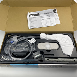 Moen WSL84733SRN Danika One-Handle High Arc Bathroom Faucet - Brushed Nickel