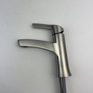 Moen WSL84733SRN Danika One-Handle High Arc Bathroom Faucet - Brushed Nickel