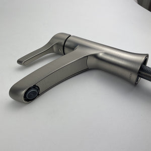 Moen WSL84733SRN Danika One-Handle High Arc Bathroom Faucet - Brushed Nickel