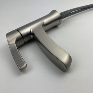 Moen WSL84733SRN Danika One-Handle High Arc Bathroom Faucet - Brushed Nickel