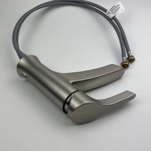 Moen WSL84733SRN Danika One-Handle High Arc Bathroom Faucet - Brushed Nickel