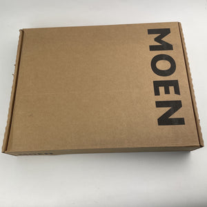 Moen TS8002BLC Via Widespread High Arc Bathroom Faucet in Matte Black / Chrome