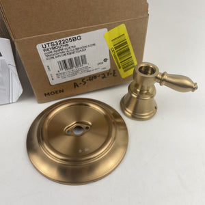 Moen UTS32205BG Weymouth M-Core Single Handle Diverter Valve Trim - Brushed Gold