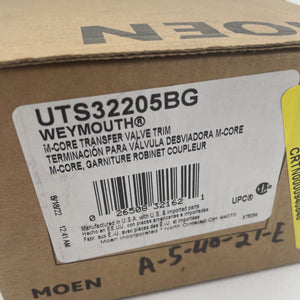 Moen UTS32205BG Weymouth M-Core Single Handle Diverter Valve Trim - Brushed Gold