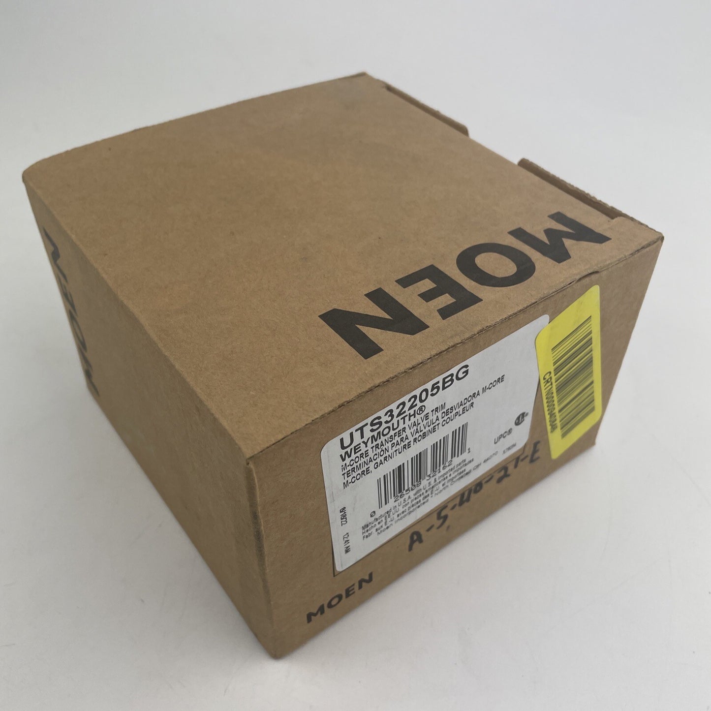 Moen UTS32205BG Weymouth M-Core Single Handle Diverter Valve Trim - Brushed Gold
