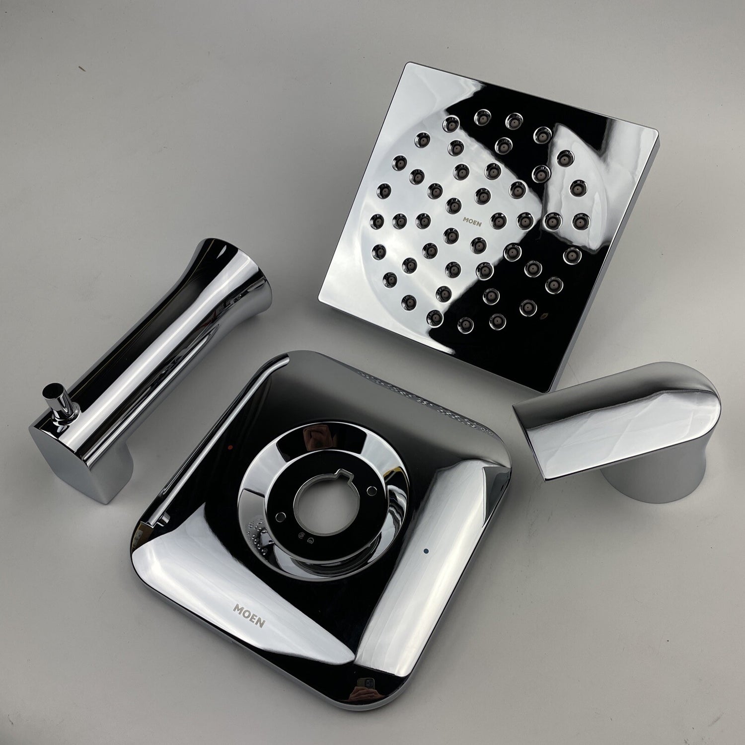 Moen 82760 Genta Single Handle Tub & Shower Faucet Kit - Chrome