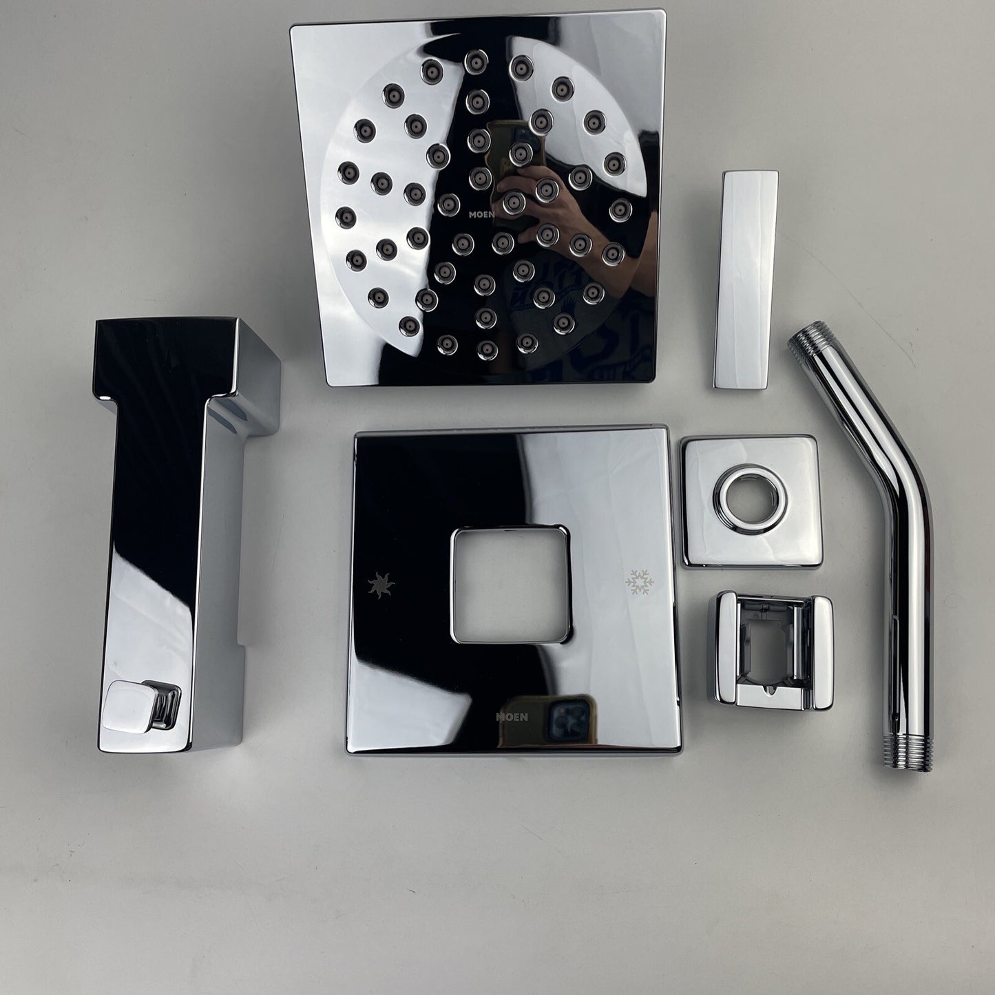 Moen UTS3713 90 Degree M-CORE 3-Series 1-Handle Tub and Shower Trim Kit - Chrome