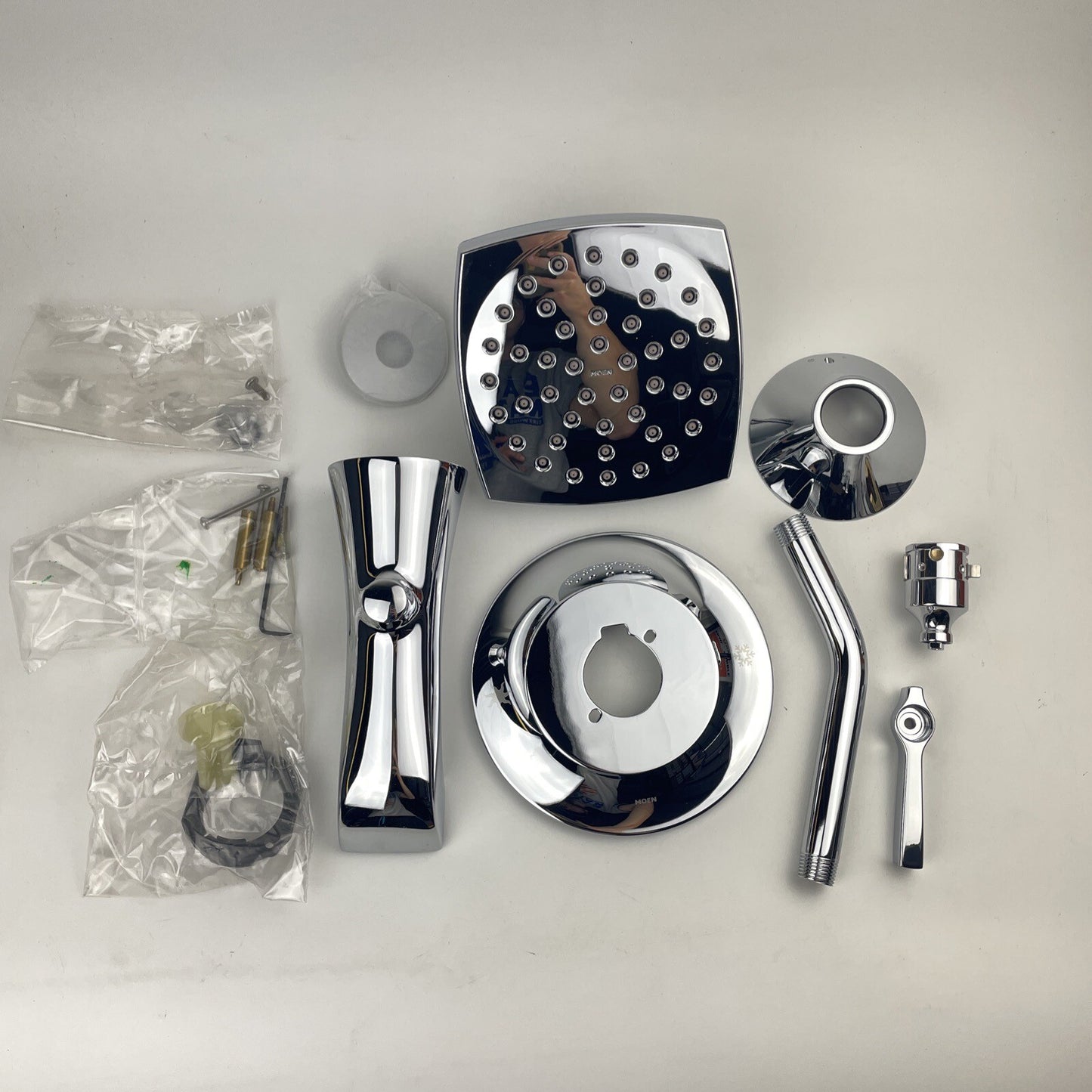 Moen TS2913 Flara Single Handle Pressure Balance Tub and Shower Trim Kit Chrome