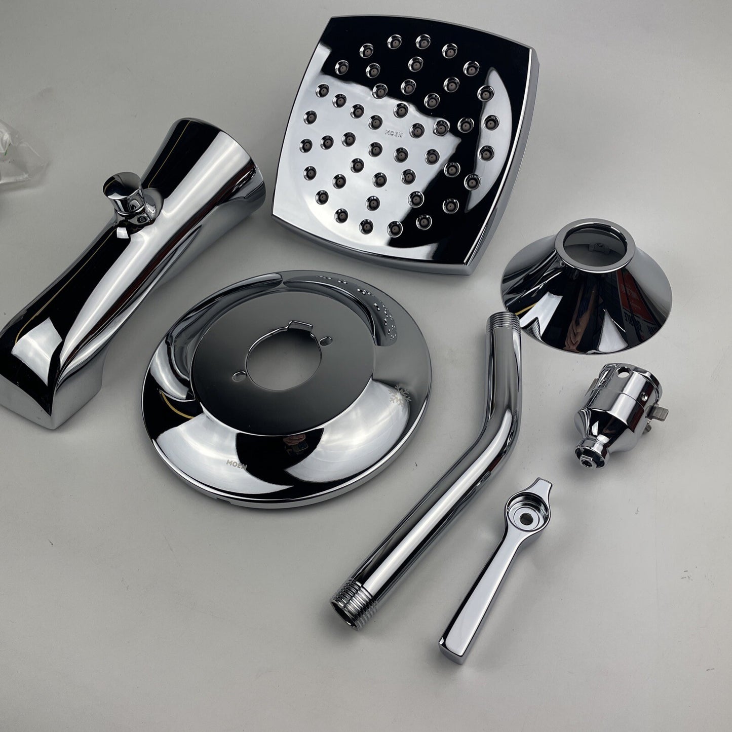 Moen TS2913 Flara Single Handle Pressure Balance Tub and Shower Trim Kit Chrome