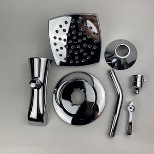 Moen TS2913 Flara Single Handle Pressure Balance Tub and Shower Trim Kit Chrome
