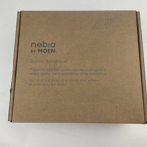 Moen N400R0CH Nebia 4-Function 6 1/2in. Rainshower Showerhead - Chrome