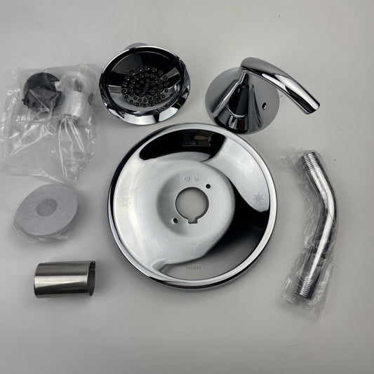 Moen T2742EP Glyde Single Function Pressure Balanced Shower Valve Trim - Chrome