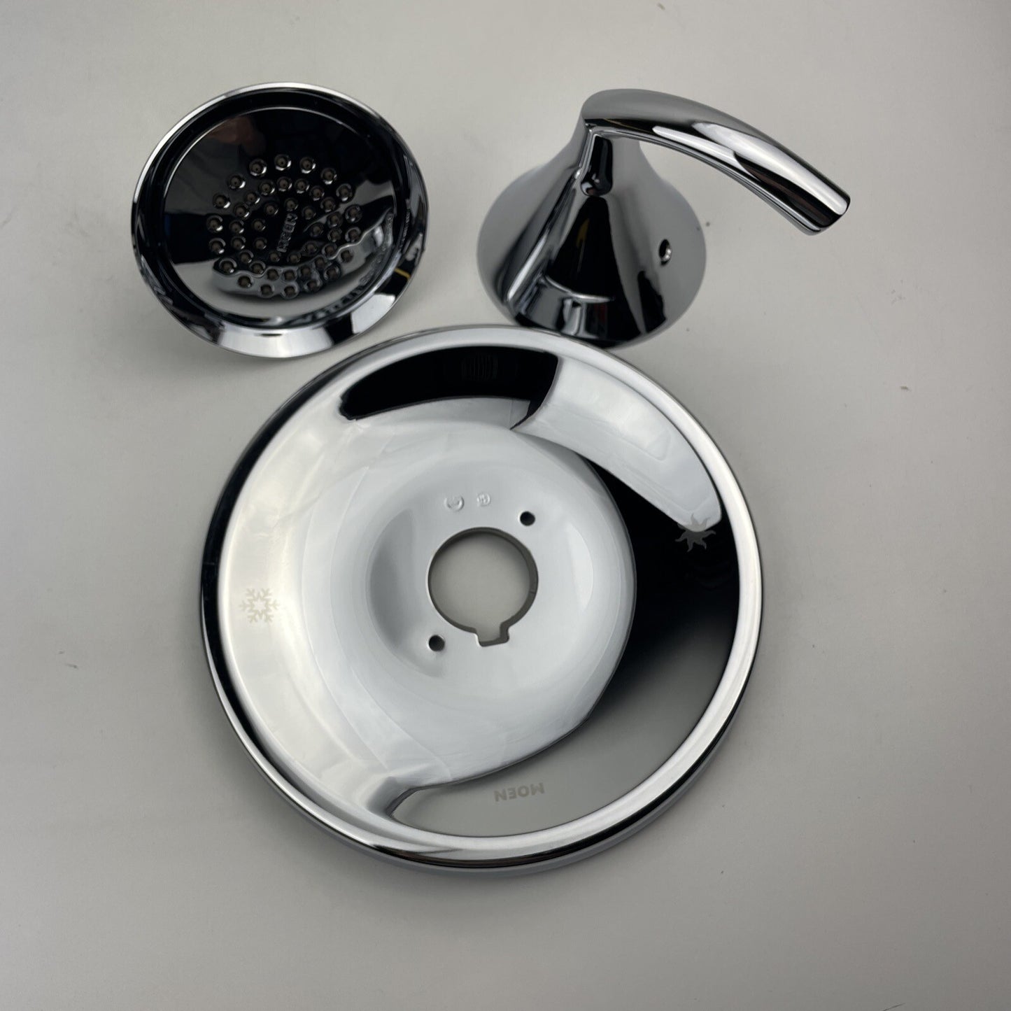 Moen T2742EP Glyde Single Function Pressure Balanced Shower Valve Trim - Chrome