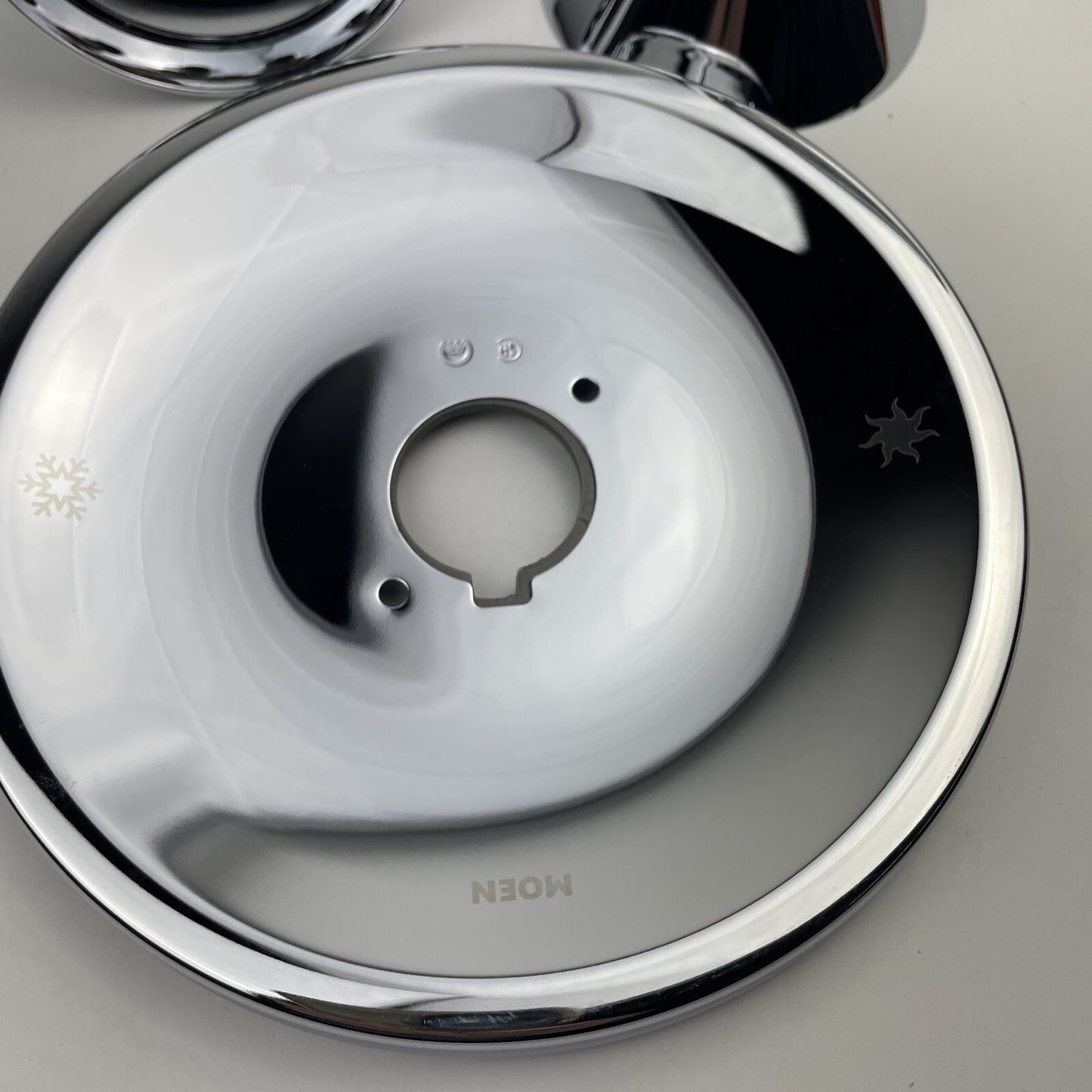 Moen T2742EP Glyde Single Function Pressure Balanced Shower Valve Trim - Chrome