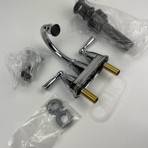 Moen 84943 Banbury 4" Centerset 2-Handle Bathroom Sink Faucet - Chrome