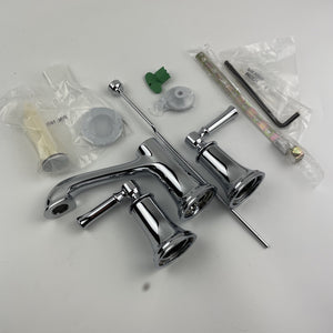 Moen T6805 Dartmoor 2-Handle Widespread Bathroom Faucet - Chrome