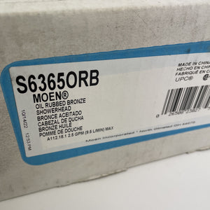 Moen S6365ORB Voss 6" Single Function Shower Head - Oil Rubbed Bronze