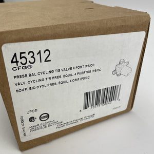 Moen 45312 Cleveland Faucet Tub/Shower Pressure Balancing Cycling Rough in Valve