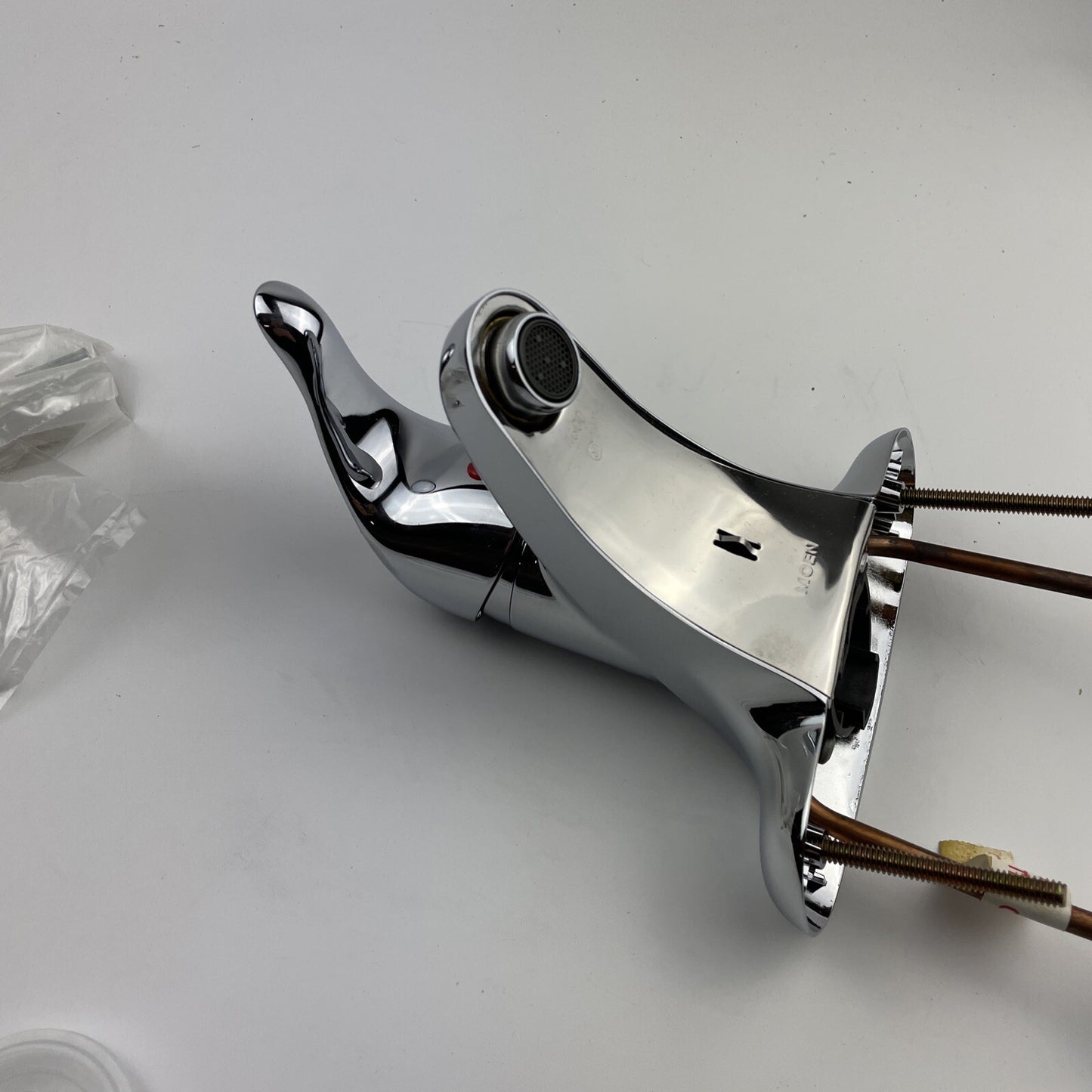 Moen L64601 Chateau Single-Handle Centerset Low Arc Bathroom Faucet - Chrome