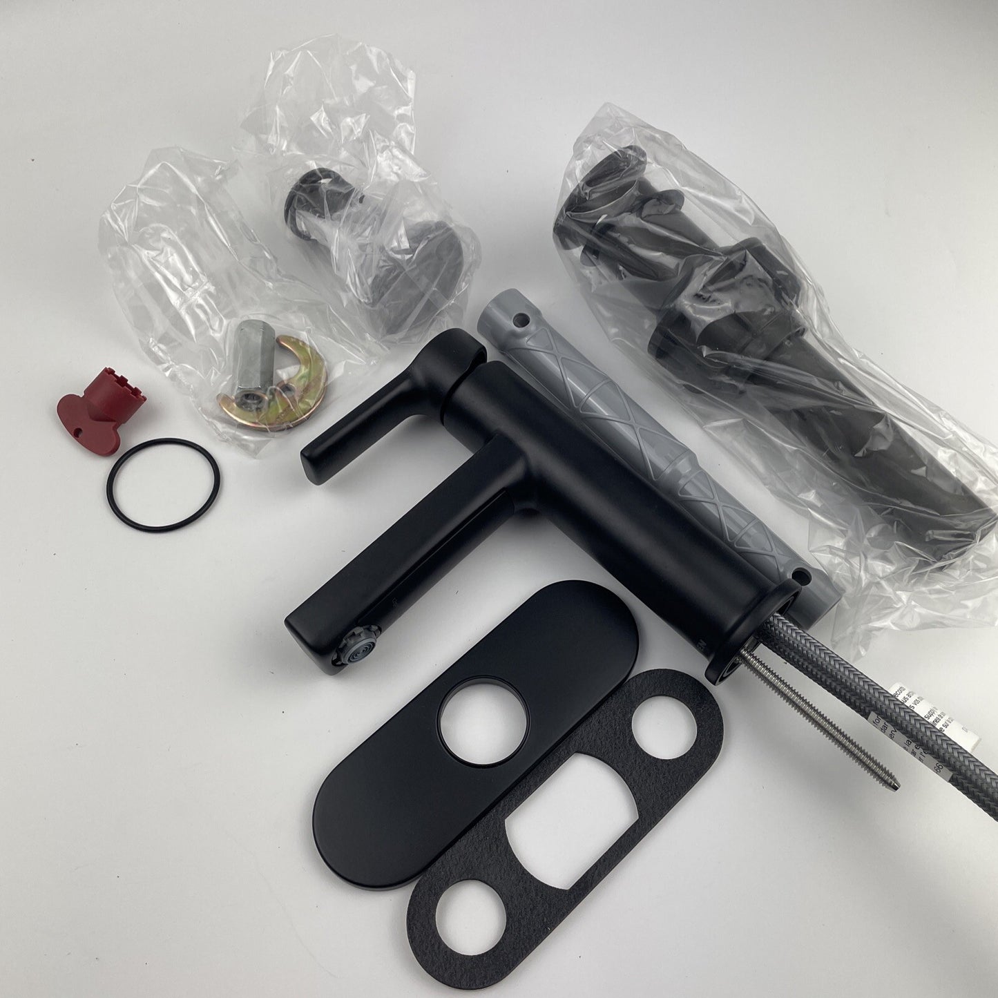 Moen 84627BL Rinza Single-Handle High Arc Bathroom Faucet - Matte Black