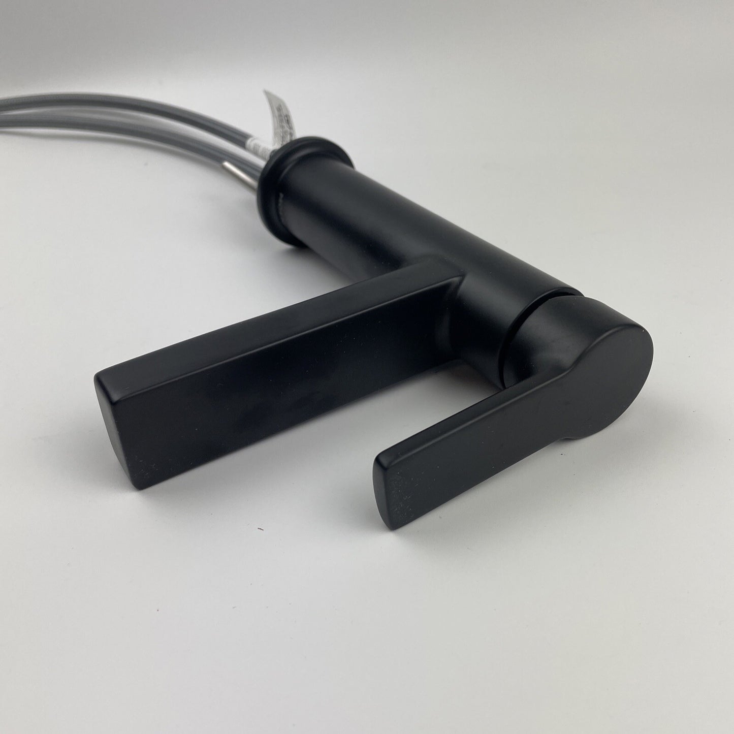 Moen 84627BL Rinza Single-Handle High Arc Bathroom Faucet - Matte Black