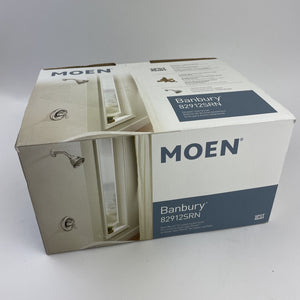 Moen 82912SRN Banbury Single Handle Shower Faucet with Valve - Brushed Nickel