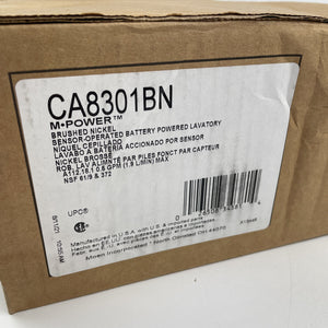 Moen CA8301BN M-Power Two Handle Centerset Bathroom Faucet - Brushed Nickel