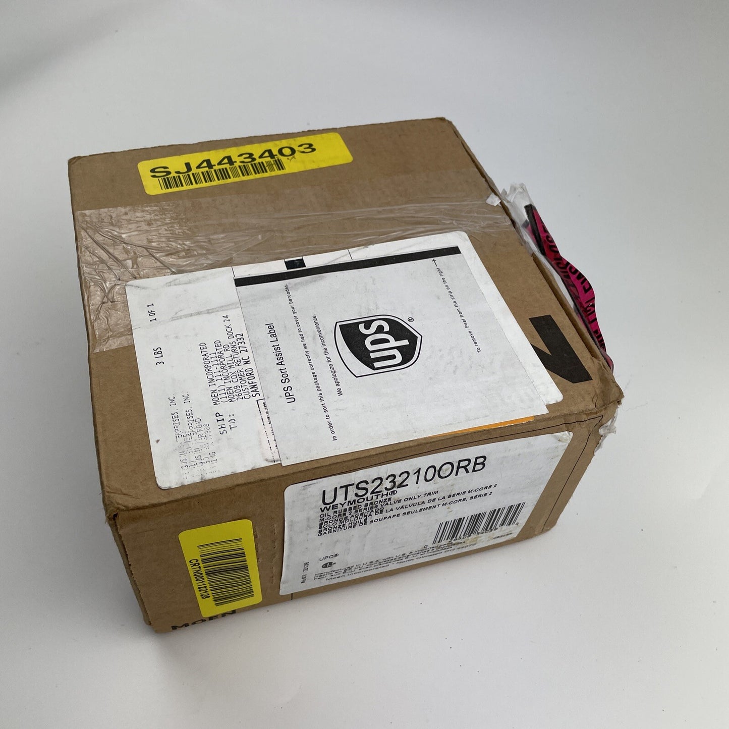 Moen UTS23210ORB Weymouth Single Handle Valve Trim - Oil Rubbed Bronze