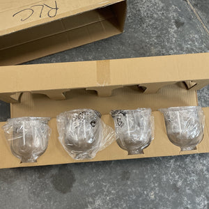 Home Decorators Willow Springs 4-Light 31" Vanity Bathroom Light Glass Chrome