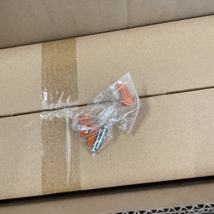 Home Decorators Willow Springs 4-Light 31" Vanity Bathroom Light Glass Chrome