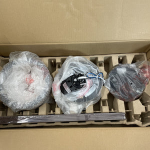 Hampton Bay Hilna 52 in. Indoor/Outdoor Black Ceiling Fan Light and Remote