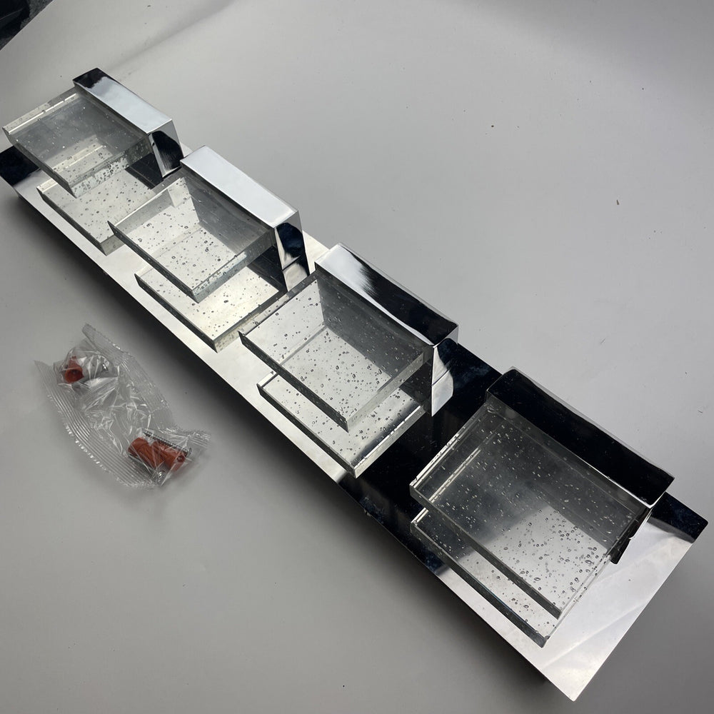 Artika VAN4BC-ON Essence Bubble Cube 24 in. Chrome Vanity Light Bar