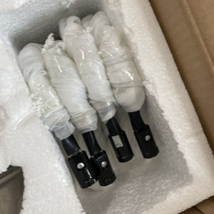 Elegant Lighting 1130D17-GT/RC Geneva 4 Light 17"W Crystal - Nickel