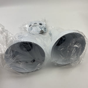 Nuvo Lighting 77-488 White 4-3/4"H 2-Light Outdoor Flood Light