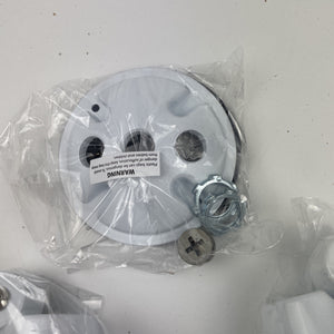 Nuvo Lighting 77-488 White 4-3/4"H 2-Light Outdoor Flood Light