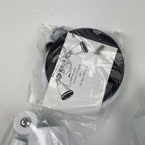 Nuvo Lighting 77-488 White 4-3/4"H 2-Light Outdoor Flood Light