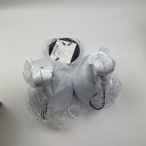 Nuvo Lighting 77-488 White 4-3/4"H 2-Light Outdoor Flood Light