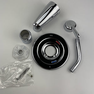 Moen CFG 40311NHC Cornerstone Cycling Tub & Shower Trim Kit - Chrome