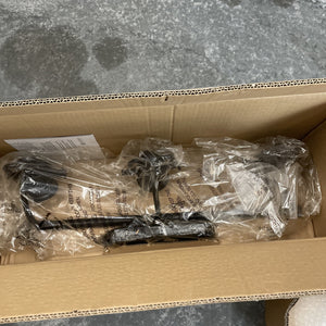 Golden Lighting 3602-BA3-BLK Duncan 3 Light 25"W Bathroom Vanity - White