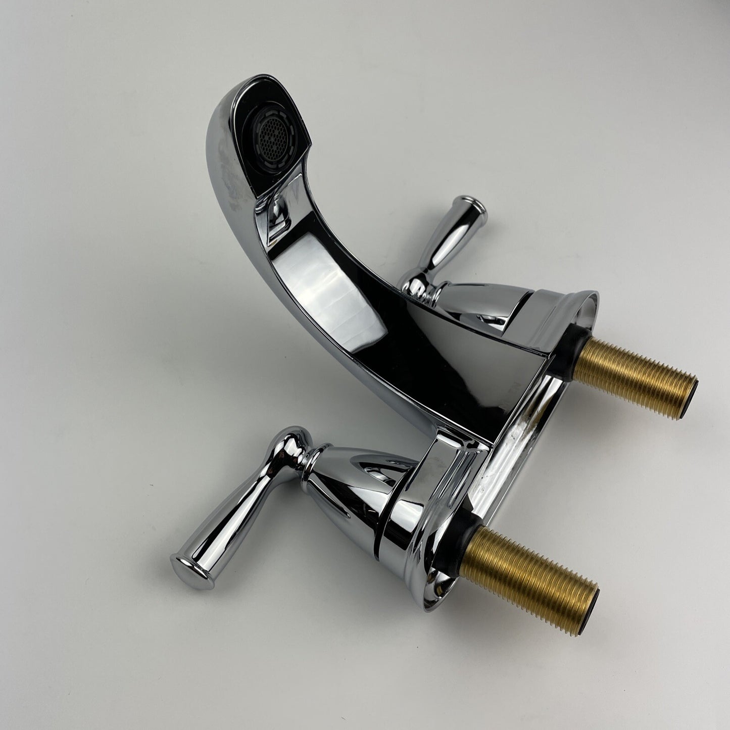 Moen 84942 Banbury Two-Handle Centerset Bathroom Sink Faucet - Chrome