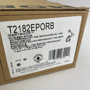 Moen T2182EPORB Dartmoor Pressure Balanced Shower Trim - Oil Rubbed Bronze