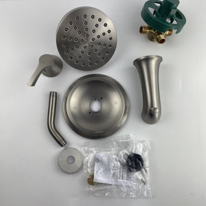 (READ)Moen 82466SRN Korek One-Handle Tub and Shower Faucet - Brushed Nickel