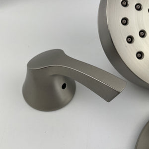 (READ)Moen 82466SRN Korek One-Handle Tub and Shower Faucet - Brushed Nickel