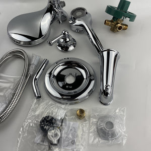 Moen 82611 Brecklyn 6-Spray Tub Shower Faucet Rainshower - Chrome
