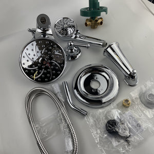 Moen 82611 Brecklyn 6-Spray Tub Shower Faucet Rainshower - Chrome