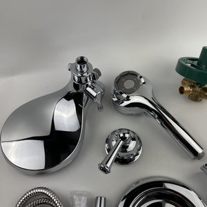 Moen 82611 Brecklyn 6-Spray Tub Shower Faucet Rainshower - Chrome