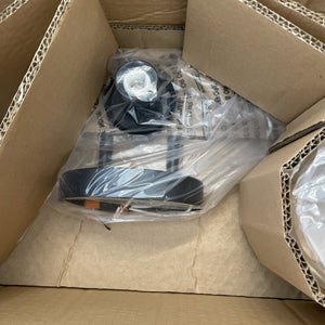 Hampton Bay 1023HBMBDI Champlain 3-Light Matte Black Bathroom Vanity Light