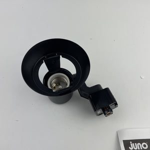 11 - Juno Trac-Lite Black Flared-Gimbal 75W PAR30 Lights. Bulb Not Included